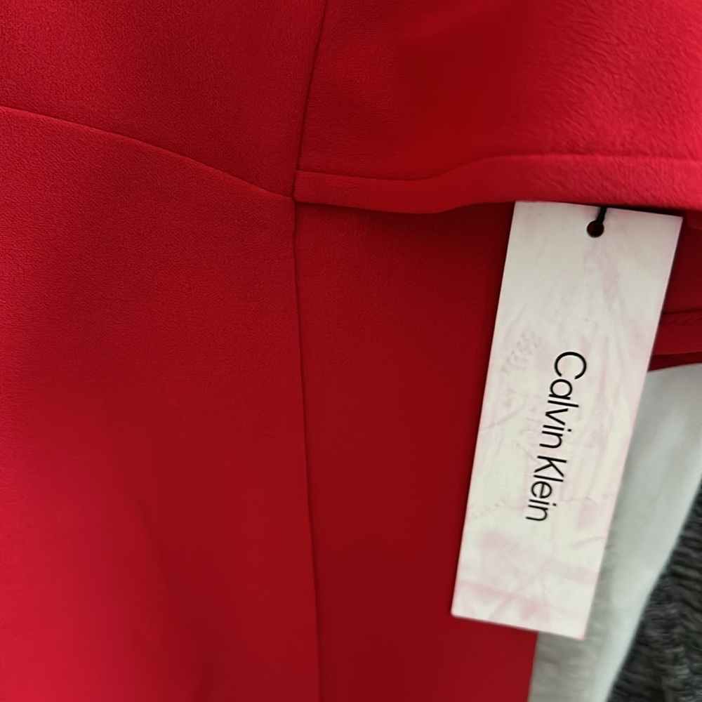 Calvin Klein Red Dress - Picture 7 of 7